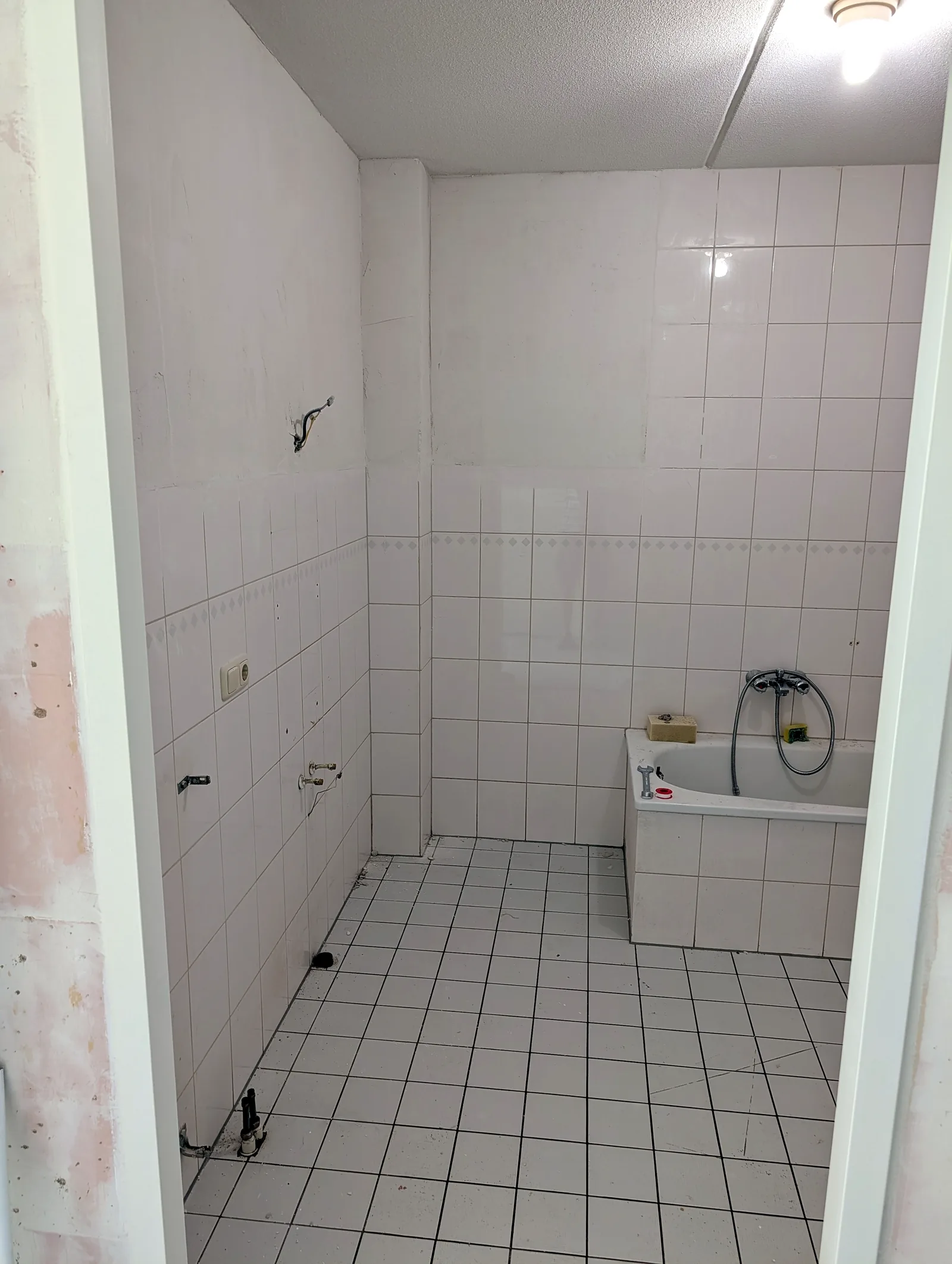Badkamer Landgraaf voor de renovatie