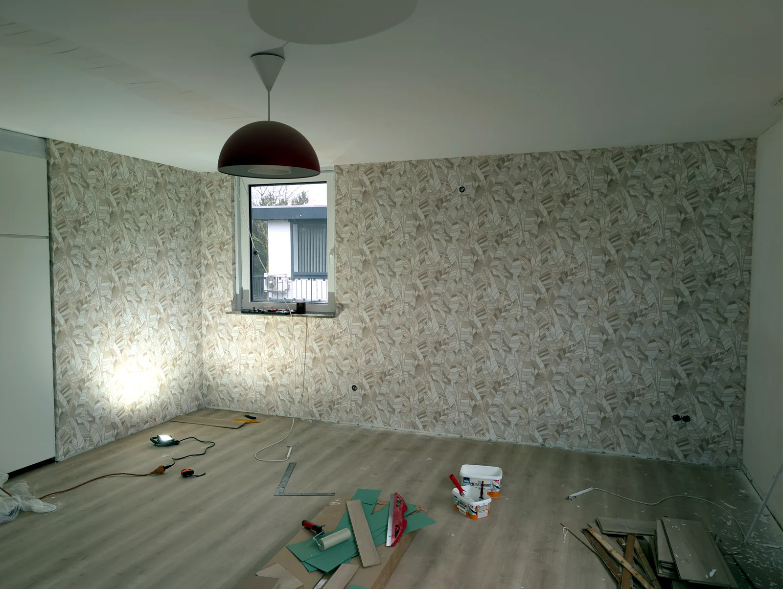 Behangwerk Spaubeek na oplevering