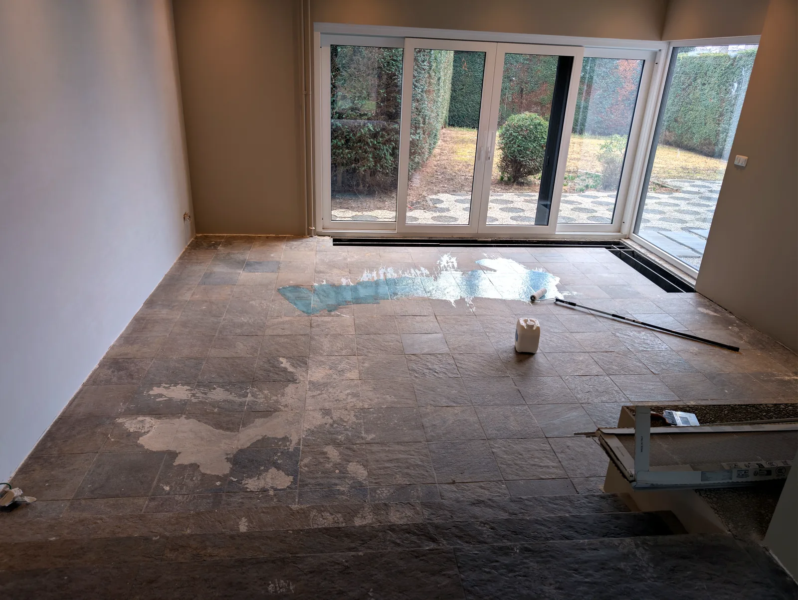 Vloer Spaubeek voor de renovatie